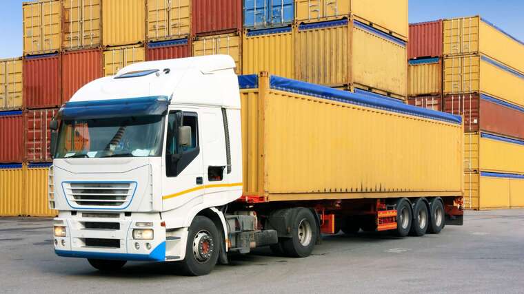 truck for container in dubai