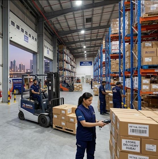 we store in warehouse and deliver to your customer